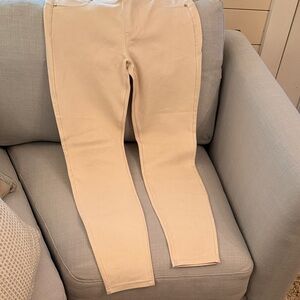 Liverpool Cream Skinny Pants